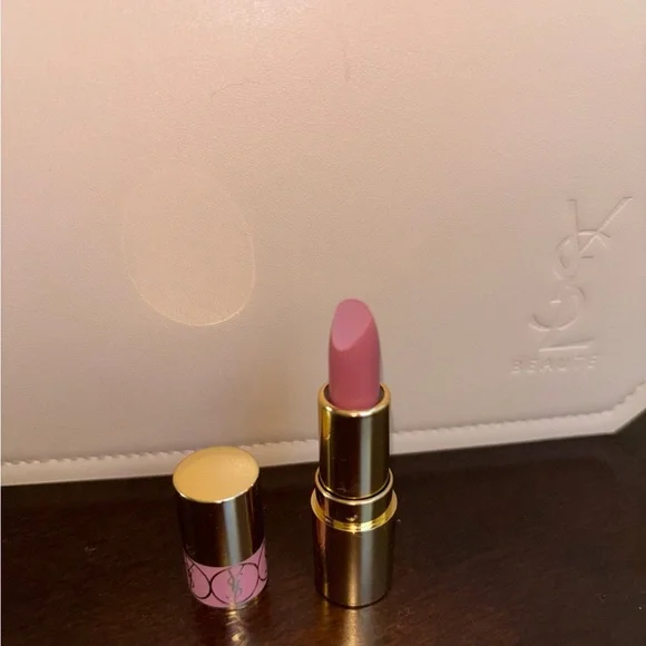 Yves Saint Laurent volumpte shine Lipstick - Soft Rose #44 mini - Picture 5 of 5